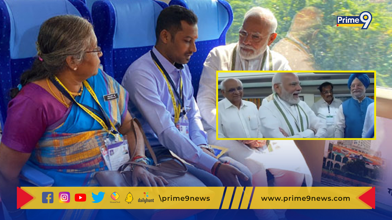Vande Bharat Express: సెమీ హైస్పీడ్ వందే భారత్ ఎక్స్‌ప్రెస్ రైలును ప్రారంభించిన ప్రధాని మోదీ