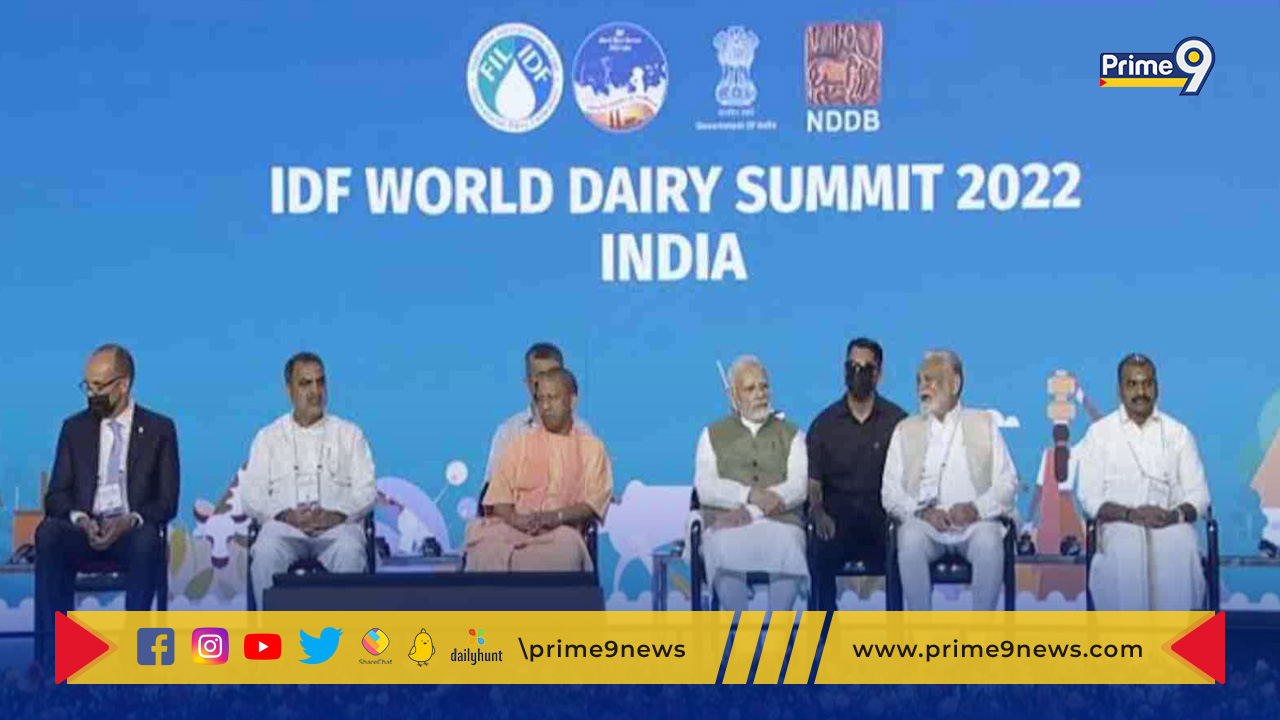 World Dairy Summit 2022: వరల్డ్‌ డెయిరీ సమ్మిట్‌ ప్రారంభించిన ప్రధాని మోదీ