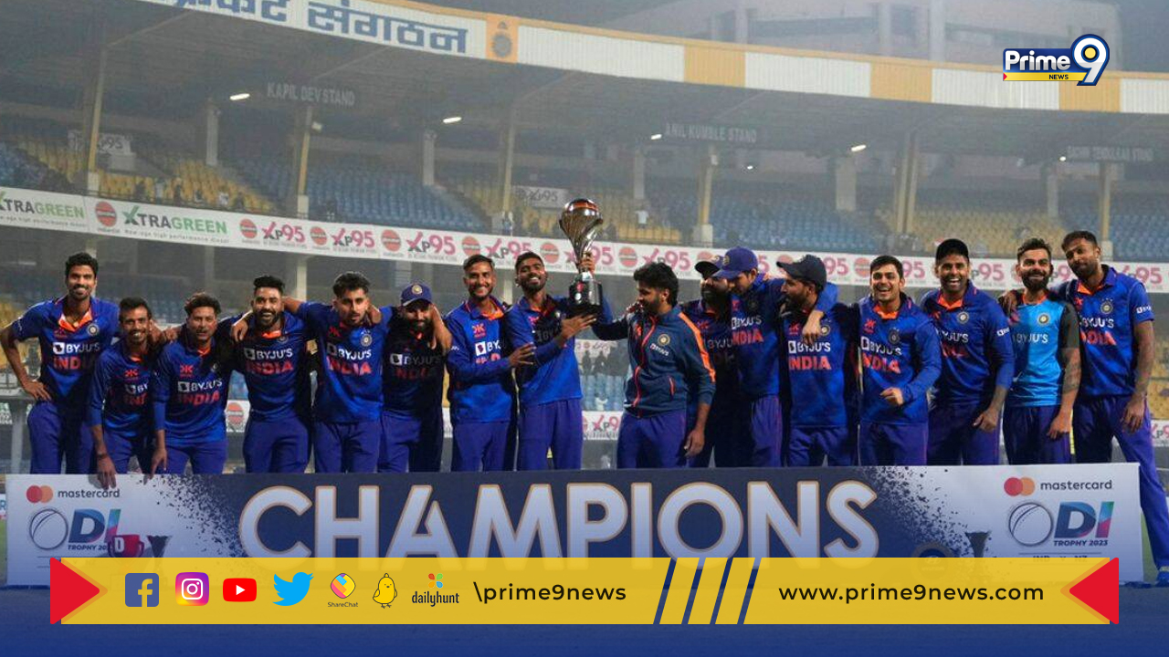 Team India: వన్డే ర్యాంకింగ్స్ లో భారత్ నెంబర్ వన్