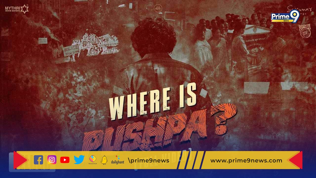 Where Is Pushpa: ఇదిగో పుష్ప.. పులి 2 అడుగులు వెనక్కి వేసిందంటే పుష్ప వచ్చాడని అర్ధం