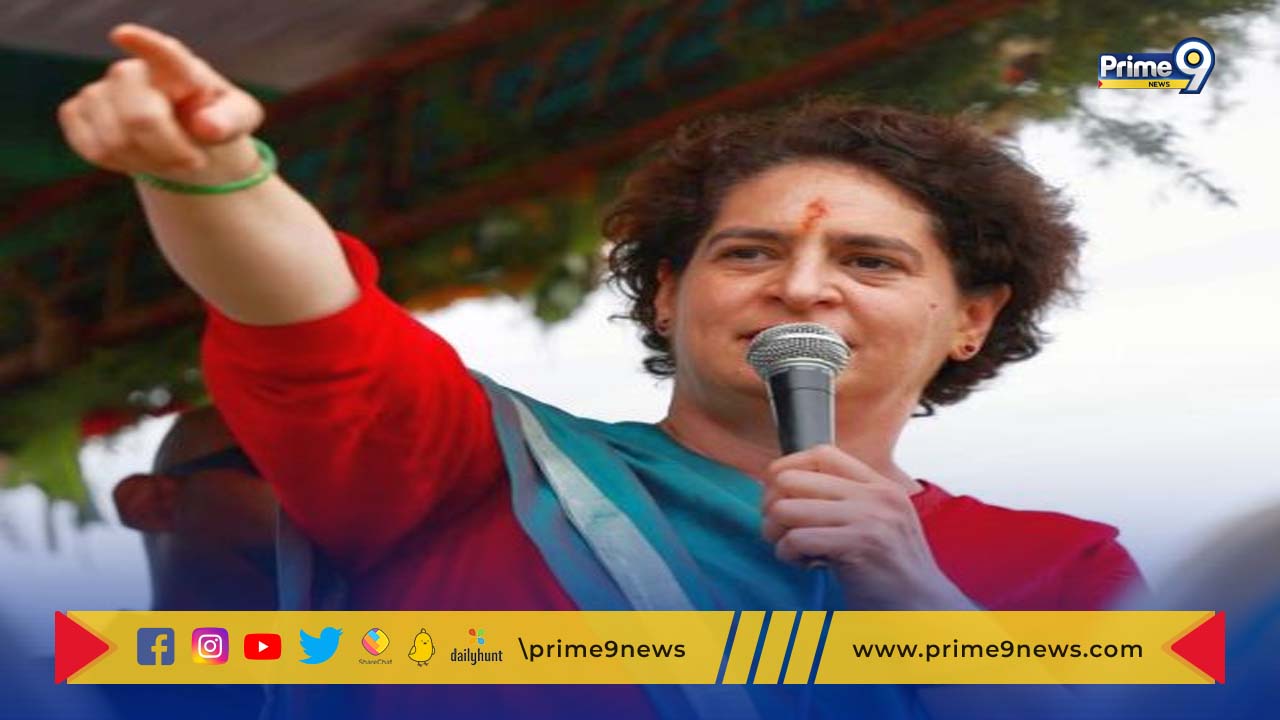 Priyanka Gandhi: తొలిసారి తెలంగాణ రాష్ట్రానికి  వస్తున్న ప్రియాంకగాంధీ