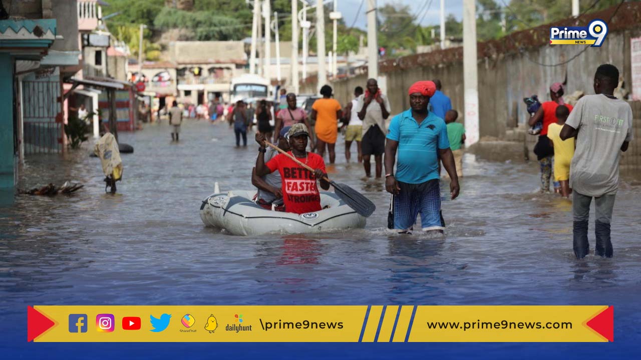 Haiti Floods: హైతీలో   వరదలు.. 15 మంది మృతి..  8 మంది గల్లంతు