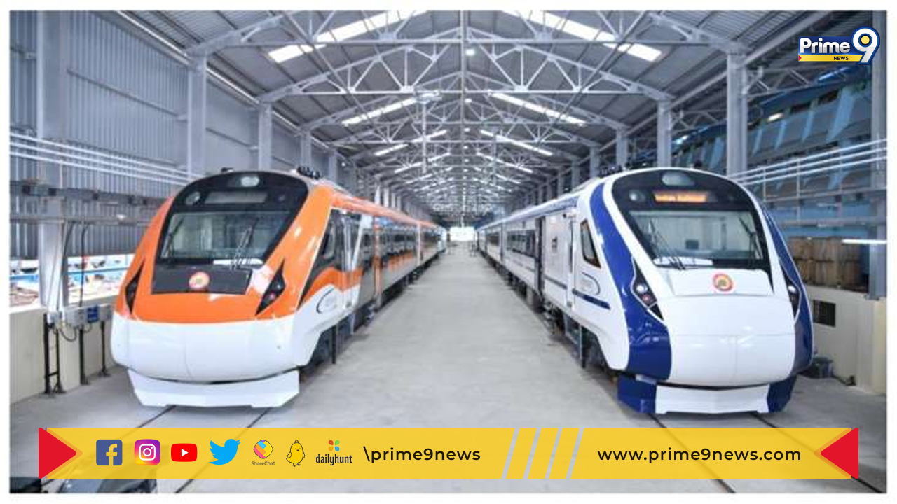 .Vande Bharat Express: వందే భారత్ ఎక్స్‌ప్రెస్ కు కాషాయ రంగు