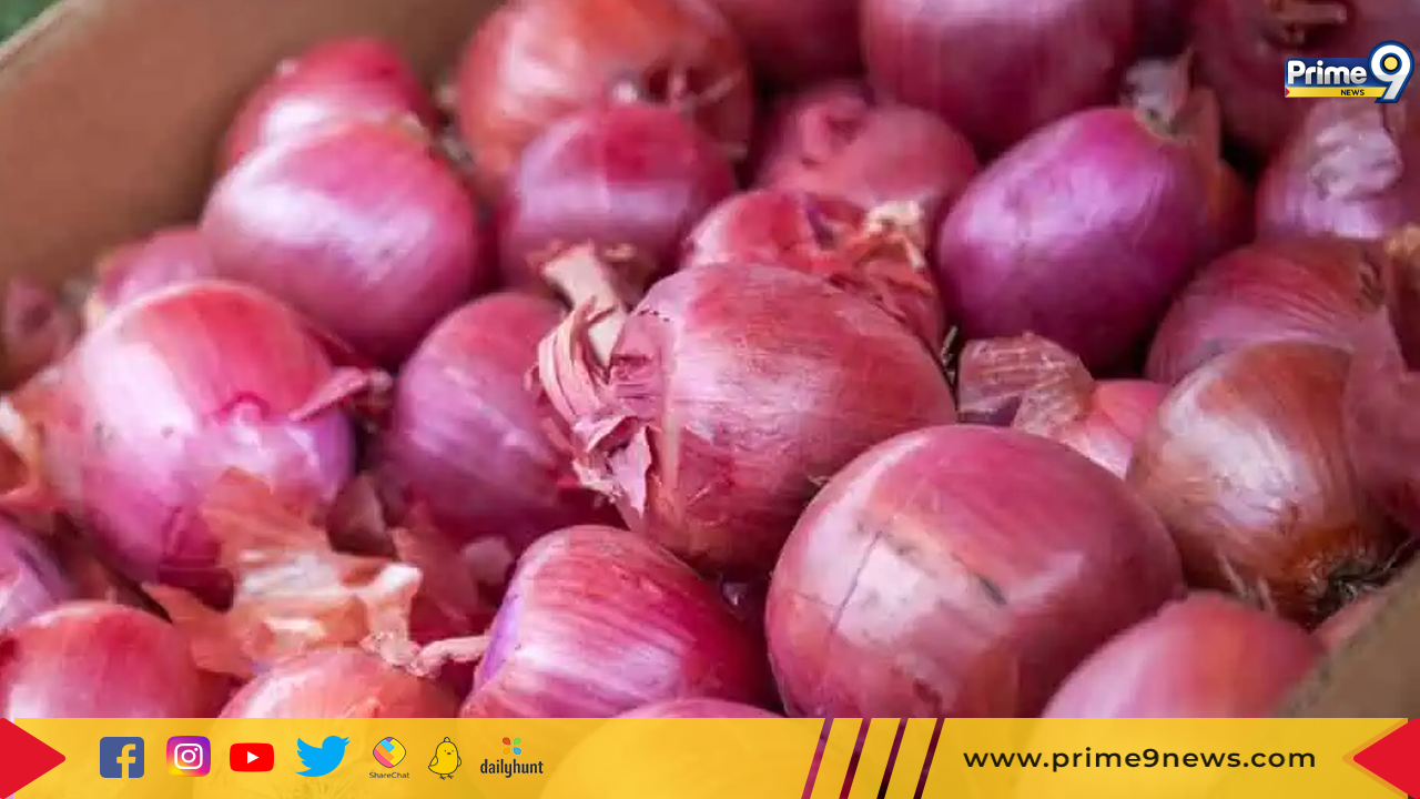 Onion Export:  వచ్చే ఏడాది మార్చి  31 వరకు ఉల్లి ఎగుమతిపై నిషేధం